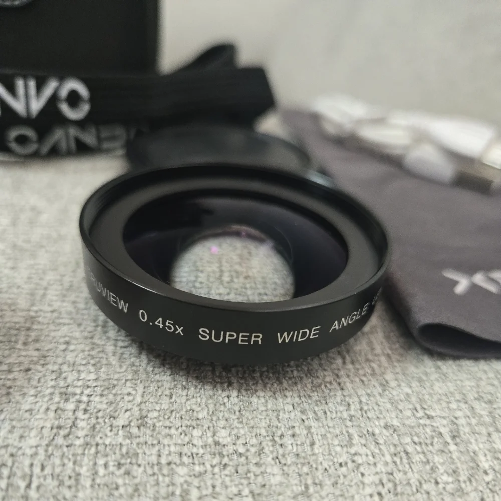Xenvo WML-45 Smartphone Pro Lens Kit with Macro Lens and Wide Angle Lens No LED